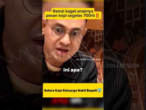 Nih Kang Dedi, Kayanya Kopinya Enak Selera Pak Wakil Bupati🤭 #shorts #ramzi