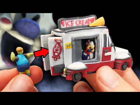 I Made Miniature Scenery from ICE SCREAM game!