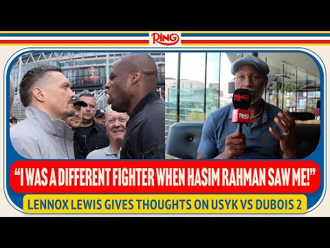 “I KNOW Dubois Is Ready For This!” Lennox Lewis BREAKS DOWN Oleksandr Usyk Vs. Daniel Dubois 2
