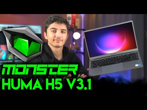 UYGUN FİYATLI LAPTOP ARAYANLARA! | Monster Huma H5 V3.1 İnceleme