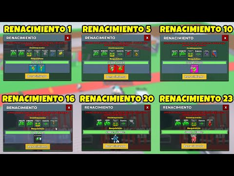 Todos los Renacimientos de Steal a Brainrot (Roba un Brainrot)