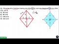 Rhombus Area and Properties
