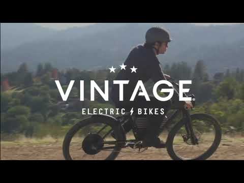 Vintage Electric Scrambler  Power & Performance from road to trail with ease