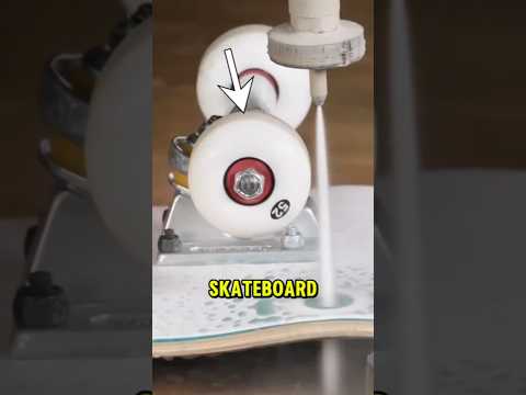 Skateboard Wheel Explodes Under Extreme Speed