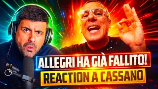[CASSANO ATTACCA ALLEGRI] "HA GIÀ FALLITO!"  @LeReactionDiBrogna