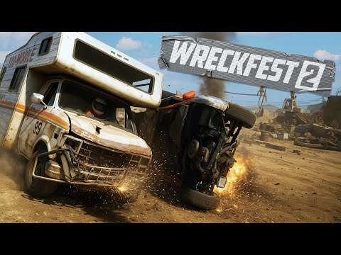The NEW RV In Wreckfest 2 Multiplayer Is An ABSOLUTE BEAST!