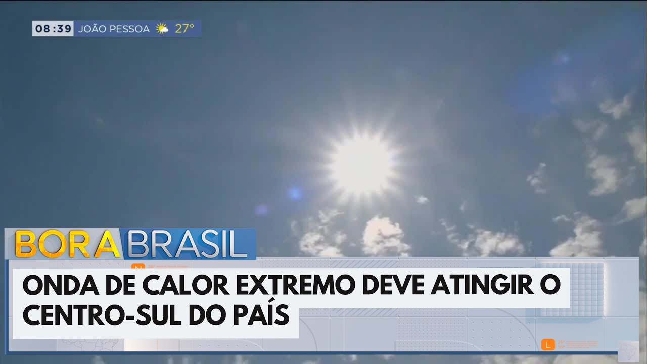 Onda de calor extremo atinge o país no outono