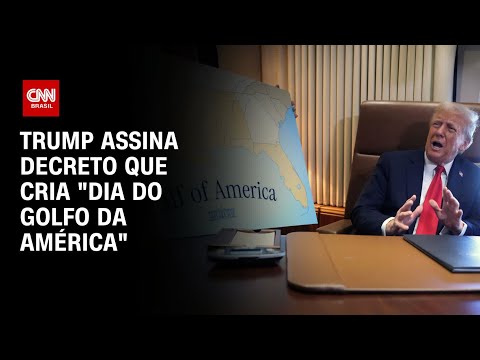 Trump assina decreto que cria “Dia do Golfo da América” | CNN PRIME TIME