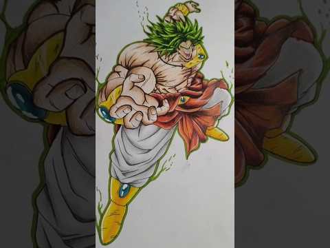 Dibujo A Brolly 🫣DBZ