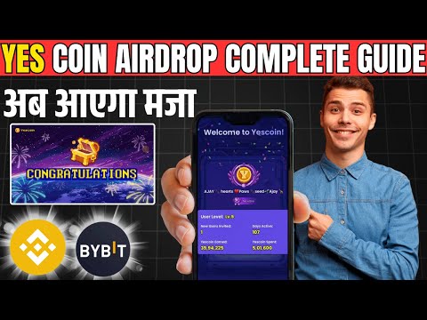 Yes Coin Airdrop Complete Guide | Yes Coin New Airdrop | Yes Coin Airdrop Listing Date | Yes Coin