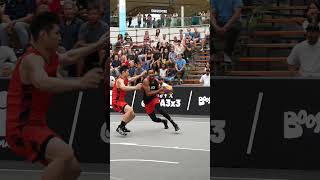 CLEAN bag work from Bryce Wills! 🎒🇺🇸 #3x3WTEdmonton #3x3WT