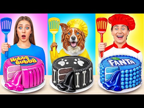 Reto De Cocina Yo vs Abuela con Perro | Momentos Divertidos de Multi DO Smile