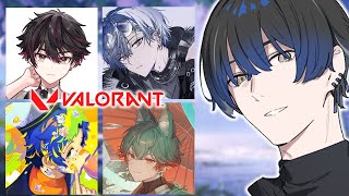 【VALORANT】"漢"達のワッショイフルパ w/アステル・レダ  小柳ロウ 酒寄颯馬  八神ツクモ【青桐エイト/ネオポルテ】