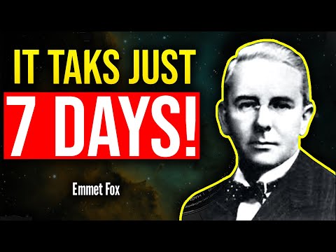 RISKY BUT WORTH IT! get anything you want in just 7 days. Emmet Fox