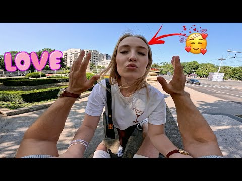THIS BEAUTIFUL GIRL KISSED ME. I FELL IN LOVE (Romantic Love Story ParkourPOV)