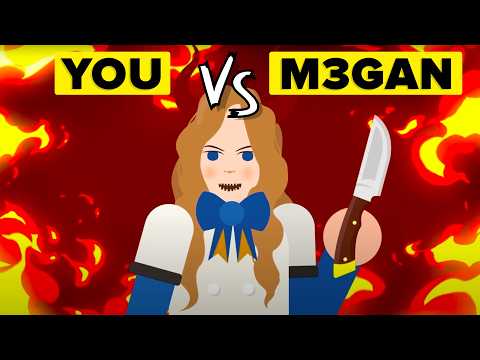 YOU vs M3GAN - How Can You Defeat and Survive This AI Robot Doll? (M3gan Horror Film)