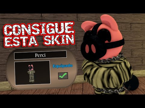 COMO TENER la SKIN (PERCI) 😱 PIGGY But its 200 Players ROBLOX #roblox #piggy #update