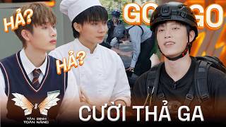 CƯỜI THẢ GA CÙNG DÀN TÂN BINH THĂNG CẤP