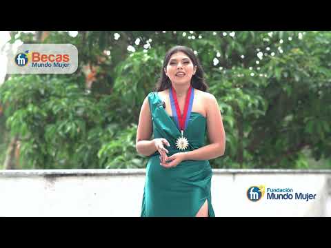 Grado becaria Mundo Mujer Angie Valeria López Riascos