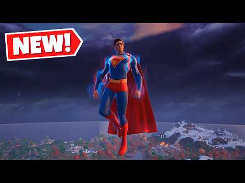 Full Fortnite Superman Boss Gameplay