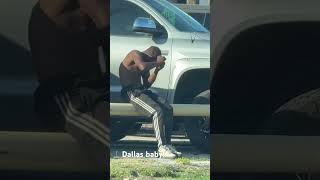Guy in Dallas on something wild!