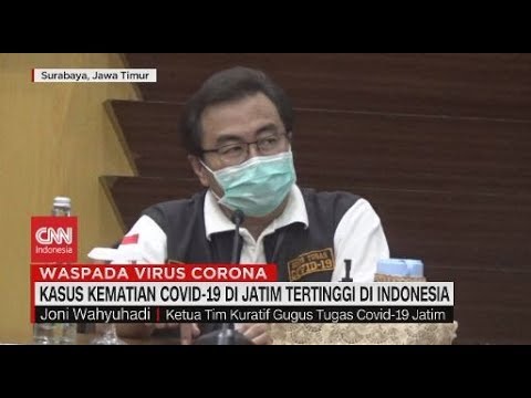 Kasus Kematian Covid-19 Jatim Tertinggi di Indonesia