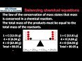 Balancing Chemical Reactions