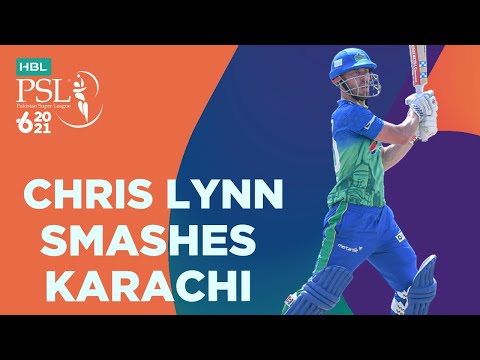 Chris Lynn Smashes Karachi | Multan Sultans vs Karachi Kings | Match 9 | HBL PSL 6 | MG2T