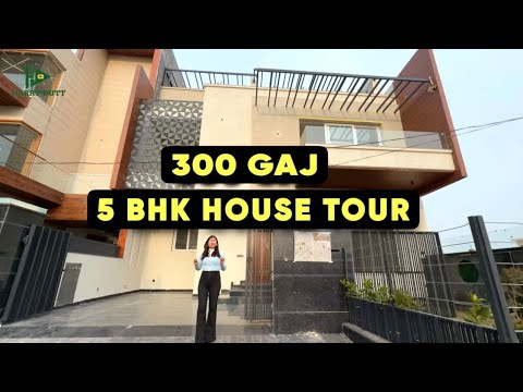 Inside Tour a 300 Yard Luxury 5 BHK House With Modern Interior Design | Duplex House Sale in Mohali