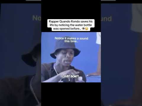 Quando Rondo notices his drink was opened.. ๐๏ธ๐ณ