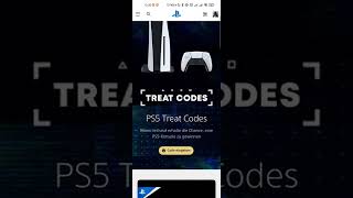 Playstation 5 Gewinnspiel alle Treat Codes