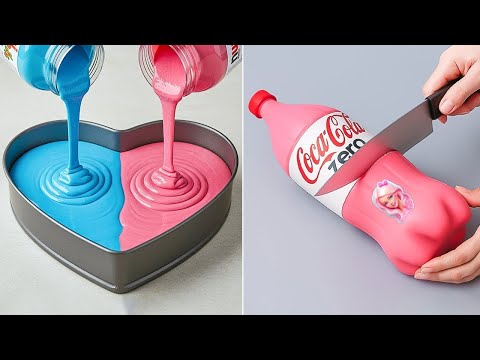 Amazing Chocolate PINK Cake Decorating Ideas | So Yummy Cakes | Perfect Cake Tutorials