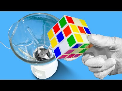 БЛЕНДЕР VS КУБИК РУБИКА - Эксперименты от А5