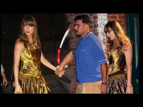 "Taylor Swift" Spotted mini skirt on date night with "Travis Kelce" NYC #taylorswift #traviskelce !
