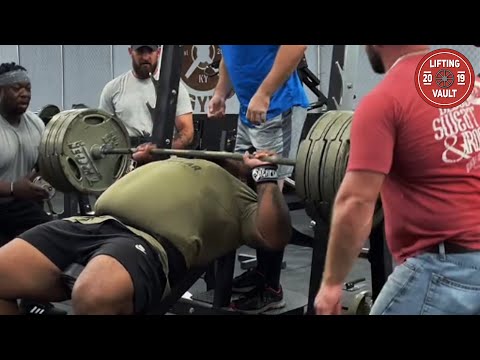 Bench Press World Record Holder Tries Incline