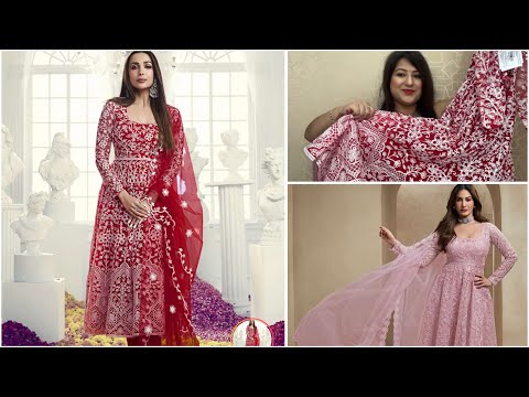 Diwali Festival Sale Haul Myntra | Inddus Anarkali Suit Try On Review