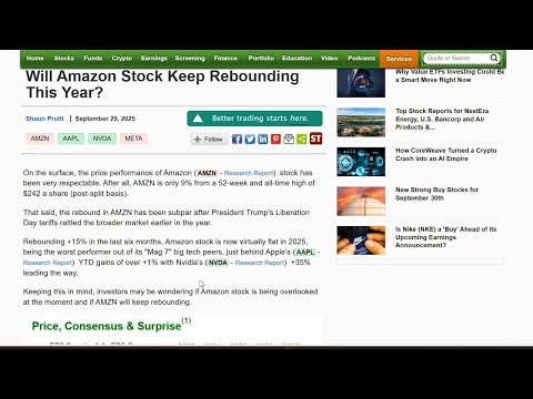 Will Amazon (AMZN) Stock Keep Rebounding This Year?