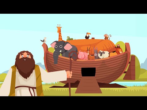 Noahs Ark Nursery Rhyme - Who build the Ark - Kids Songs