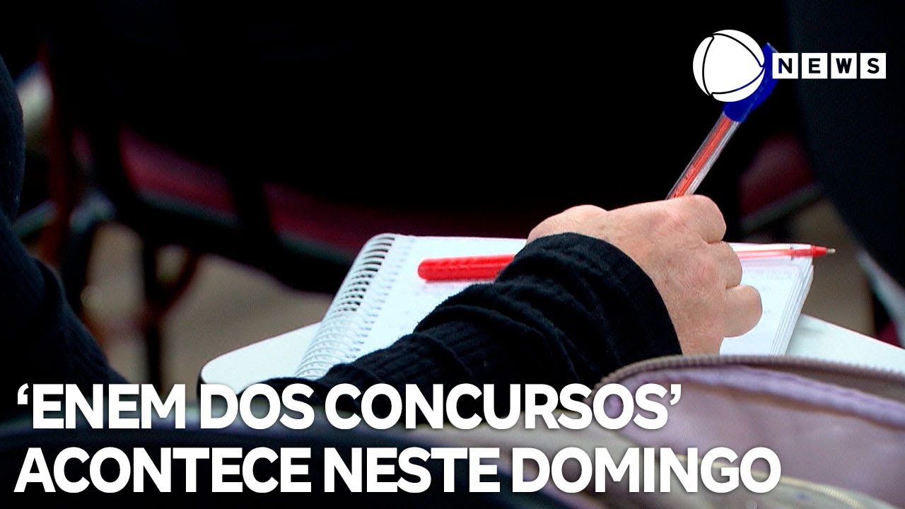 Enem dos Concursos acontece neste domingo 05