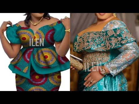 Asoebi Style 2024: Most Latest Lace, Velvet & Ankara Styles For Owanbe |Ankara Wax Print Styles/Lace