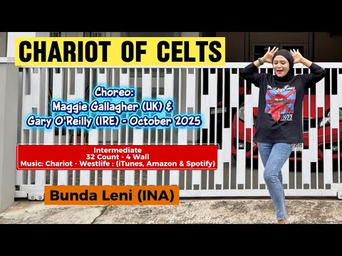 Chariot of Celts - Linedance | Choreo:Maggie Gallagher (UK) & Gary O'Reilly (IRE) - October 2025