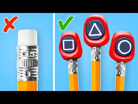 CRÉEZ VOS PROPRES CRAYONS EN ARGILE POLYMÈRE ✏️ FOURNITURES SCOLAIRES DIY QUE VOUS ADOREREZ ! 🎨