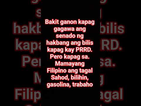 Senador para kay Roa Rodrigo DUTERTE #viral #follow #shortvideo #filipino #serbisyongtotoo #Panatiko