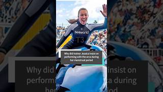 Why did trainer Jessica insist on performing with the orca during her menstrual period #usa