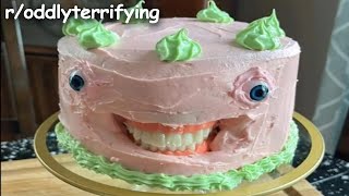 r/oddlyterrifying | My CAKE wants to EAT me...