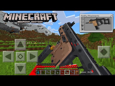 ARMAS MOD para MINECRAFT PE 1.21 BEDROCK - Nuevas Armas para minecraft bedrock