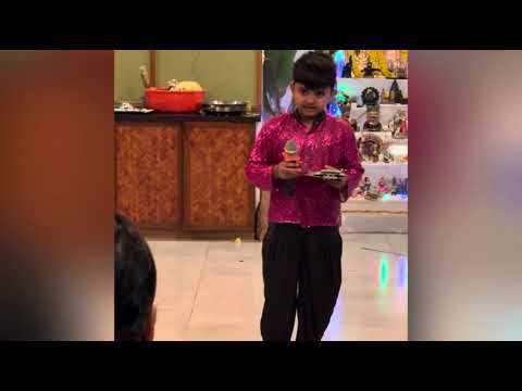 Dusshera celebration at Godrej Royal Woods ….Introducing and small speech about Dusshera festival ❤️