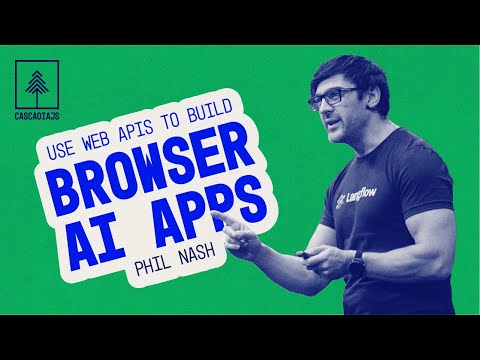 Use Web APIs to Build Browser AI Apps