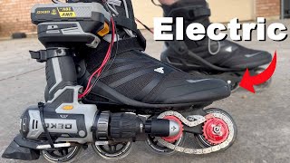 I Built Electric Roller Blades!