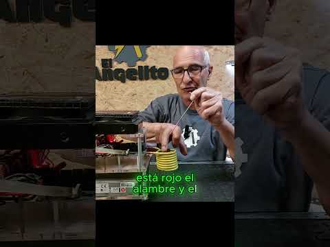 Peligroso Experimento con Inductor Electromagnético